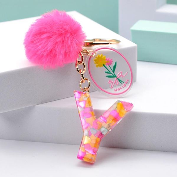 keychains a-z english letter pink pompom flower alphabet keyring handbag charms pendant ornament key ring holder jewelry gifts, Silver
keychains a-z english letter pink pompom flower alphabet keyring handbag charms pendant ornament key ring holder jewelry gifts, Silver