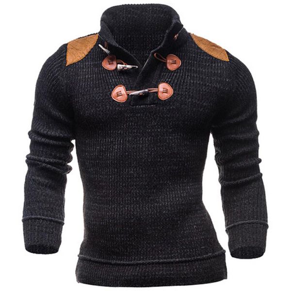 men's sweaters autumn/winter man 2021 knitted sweater knitwear korean slim stand collar long sleeve button casual top, White;black
men's sweaters autumn/winter man 2021 knitted sweater knitwear korean slim stand collar long sleeve button casual top, White;black