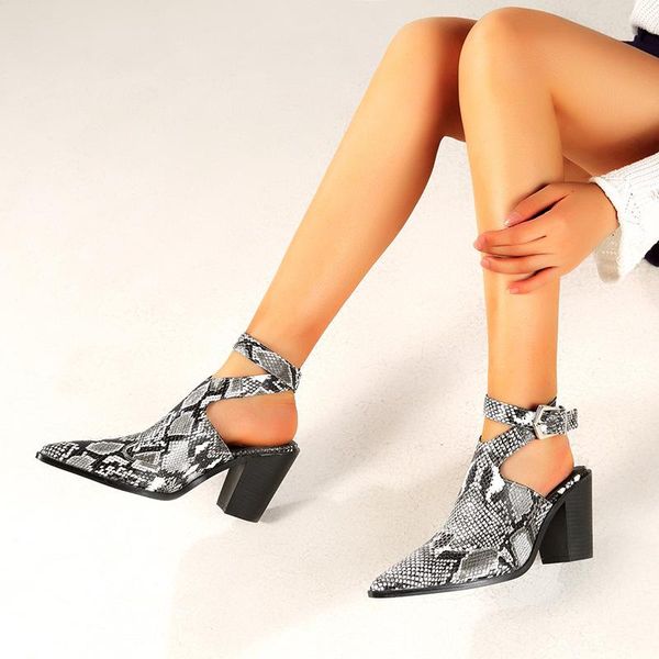 dress shoes nice autumn and winter women pointed snakeskin pattern large size thick with the back of a word buckle roman boots, Black
dress shoes nice autumn and winter women pointed snakeskin pattern large size thick with the back of a word buckle roman boots, Black