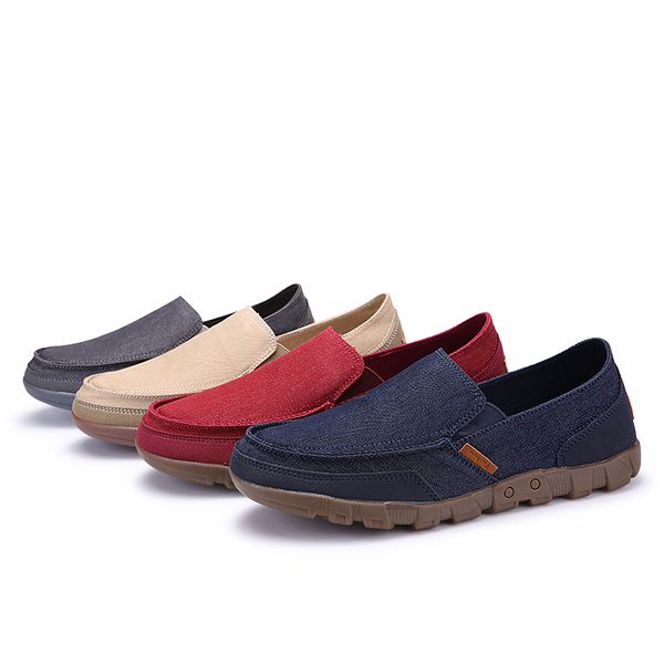 Summer Men Canvas Shoes Light-weight Casual Shoes Mens Wear-resistance Sneakers Comfortable Loafers Driving Shoes Plus Size 48, Red
Summer Men Canvas Shoes Light-weight Casual Shoes Mens Wear-resistance Sneakers Comfortable Loafers Driving Shoes Plus Size 48, Red