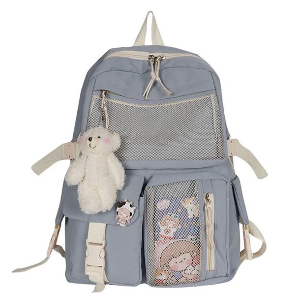 backpack kawaii nylon women fashion waterproof rucksack for teen girls school bag cute student bookbag travel mochila
backpack kawaii nylon women fashion waterproof rucksack for teen girls school bag cute student bookbag travel mochila