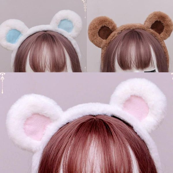 party masks soft sister girl sweet headwear cosplay lovely plush bear's ear hair hoop daily all- simple props accessories
party masks soft sister girl sweet headwear cosplay lovely plush bear's ear hair hoop daily all- simple props accessories