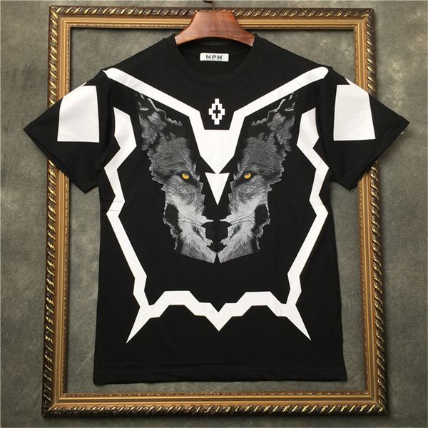 geometric wolf head animal totem print t-shirts men and women pure cotton round neck short sleeve tee, White;black
geometric wolf head animal totem print t-shirts men and women pure cotton round neck short sleeve tee, White;black