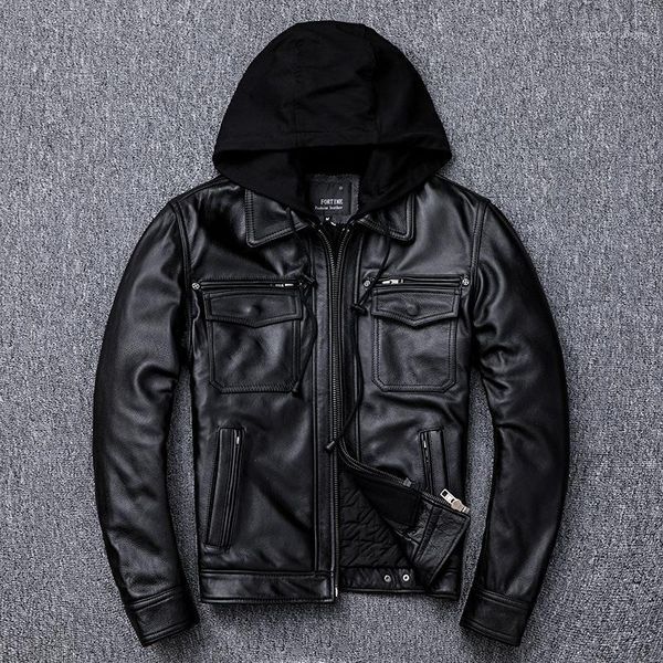 men's leather & faux mens jacket plus size thicker liner genuine coat,winter warm outdoor jacket.cowhide jackets.pro motor biker, Black
men's leather & faux mens jacket plus size thicker liner genuine coat,winter warm outdoor jacket.cowhide jackets.pro motor biker, Black