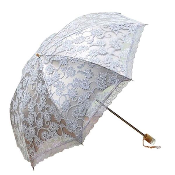 umbrellas compact lace wedding parasol folding travel sun umbrella uv block (gray)
umbrellas compact lace wedding parasol folding travel sun umbrella uv block (gray)