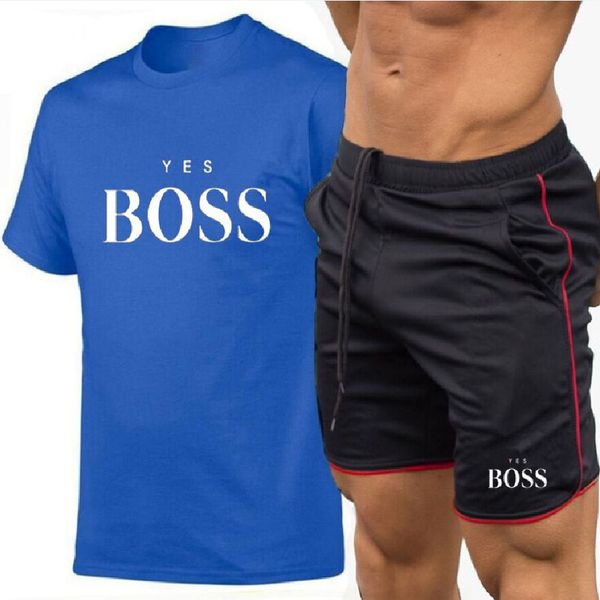 jogger jogging fitness clothing men running sets tracksuits cotton t-shirt+shorts two-piece set clothes sports suit male sportswear, Gray
jogger jogging fitness clothing men running sets tracksuits cotton t-shirt+shorts two-piece set clothes sports suit male sportswear, Gray