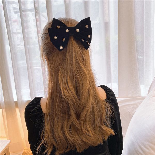 fashion minority design pearl diamond bow hairpin cute girl heart clip simple versatile personality hairpin, Golden;silver
fashion minority design pearl diamond bow hairpin cute girl heart clip simple versatile personality hairpin, Golden;silver