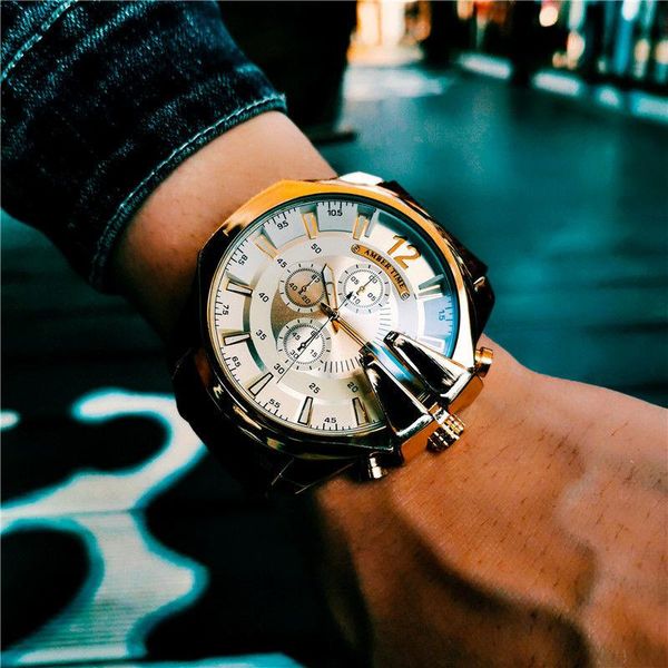 wristwatches black technology student korean waterproof luminous large dial men's sports trendy male quartz fitness electronic watch wo, Slivery;brown
wristwatches black technology student korean waterproof luminous large dial men's sports trendy male quartz fitness electronic watch wo, Slivery;brown