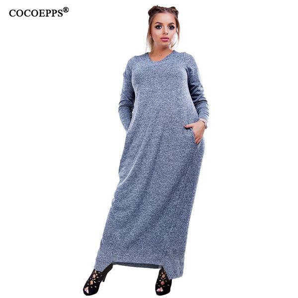 casual dresses 6xl plus sizes vintage maxi long dress women winter 2021 elegant large big vestidos loose clothing, Black;gray
casual dresses 6xl plus sizes vintage maxi long dress women winter 2021 elegant large big vestidos loose clothing, Black;gray