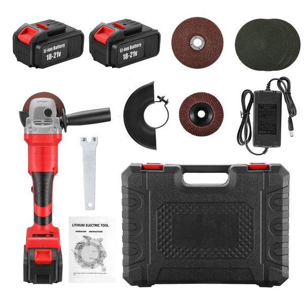 power tool sets cordless angle grinder set 21v brushless motor three gear speed 11000rpm with 2x4.0ah battery grinding cutting grooving kit
power tool sets cordless angle grinder set 21v brushless motor three gear speed 11000rpm with 2x4.0ah battery grinding cutting grooving kit