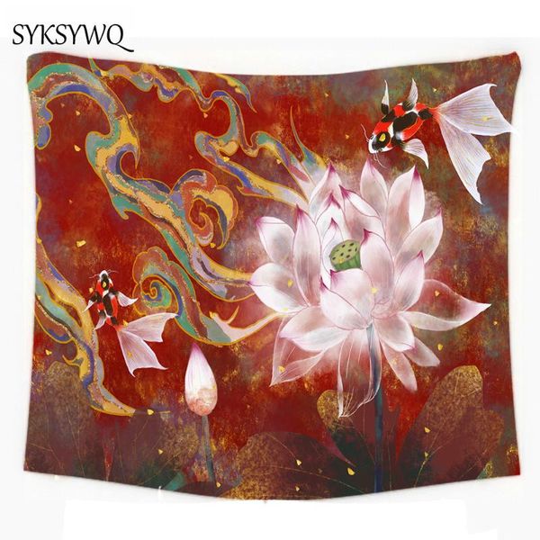 tapestries lotus flower tapestry bohemian wall decor mandala tapiz carpet polyester fabric cloth
tapestries lotus flower tapestry bohemian wall decor mandala tapiz carpet polyester fabric cloth