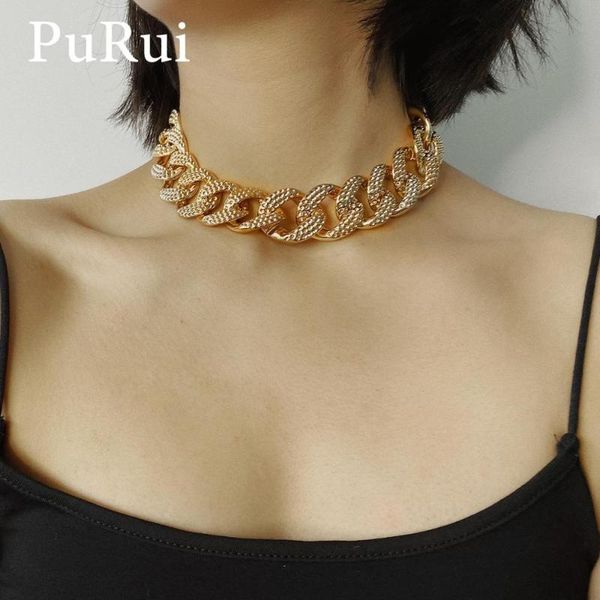 purui statement chain choker necklace for women fashion short collar punk hip hop jewelry big minimalist chains, Silver
purui statement chain choker necklace for women fashion short collar punk hip hop jewelry big minimalist chains, Silver