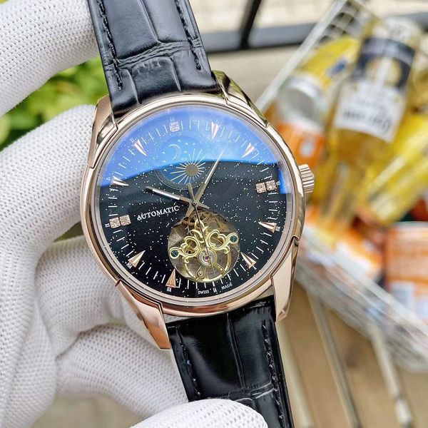 mens 42mm watch with big wheel moon design watch leather strap automatic mechanical sapphire glasses omg012, Slivery;brown
mens 42mm watch with big wheel moon design watch leather strap automatic mechanical sapphire glasses omg012, Slivery;brown