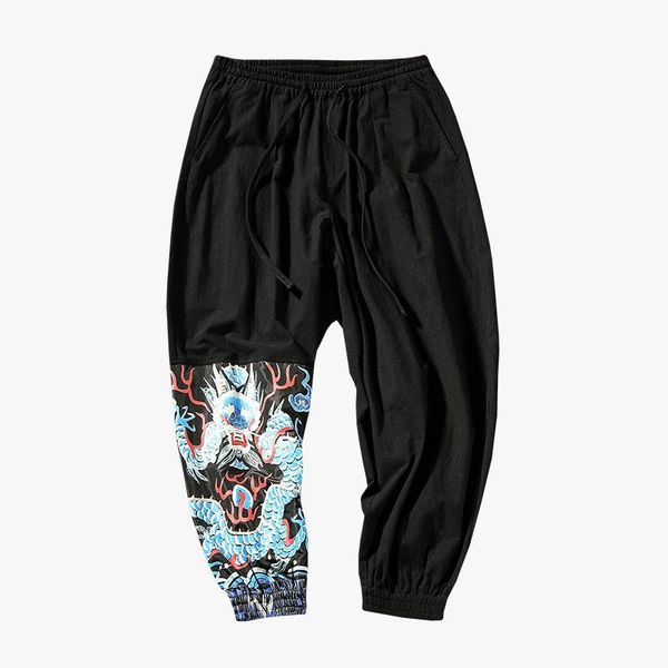 men fashion harem pants male loose wide leg chinese style autumn casual sweatpants big size streetwear 5xl men's, Black
men fashion harem pants male loose wide leg chinese style autumn casual sweatpants big size streetwear 5xl men's, Black