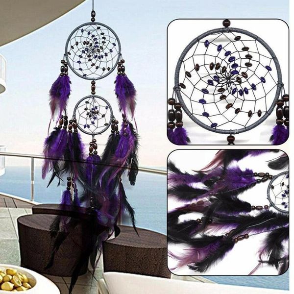 decorative objects & figurines natural feather dream catcher decoration pendant wedding wall t4f7
decorative objects & figurines natural feather dream catcher decoration pendant wedding wall t4f7