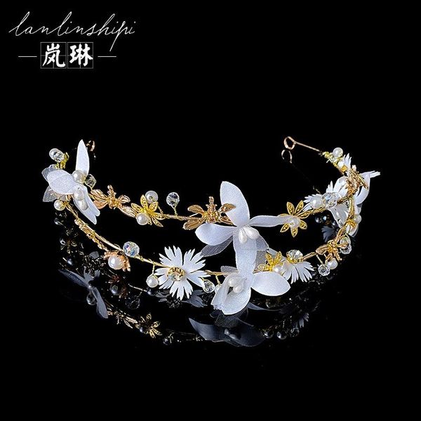 hair clips & barrettes beautiful bride crown headdress wedding accessories golden flower headband jewelry bridesmaid gift band, Golden;silver
hair clips & barrettes beautiful bride crown headdress wedding accessories golden flower headband jewelry bridesmaid gift band, Golden;silver