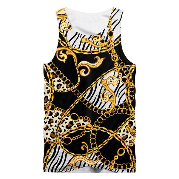 men' tank ifpd eu size summer cool women/men 3d printing luxury golden chain vest baroque plus sleeveless shirt 5xl, White;black
men' tank ifpd eu size summer cool women/men 3d printing luxury golden chain vest baroque plus sleeveless shirt 5xl, White;black