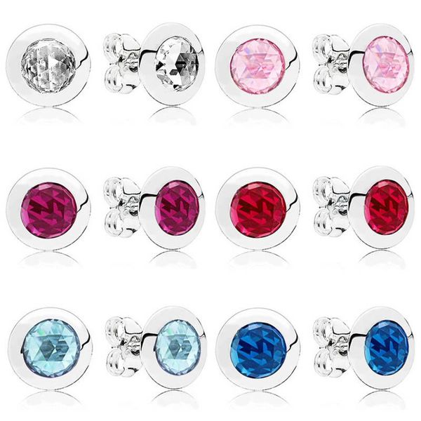stud 925 sterling silver earring signature sparkling legacy with colorful crystal for women diy gift jewelry, Golden;silver
stud 925 sterling silver earring signature sparkling legacy with colorful crystal for women diy gift jewelry, Golden;silver