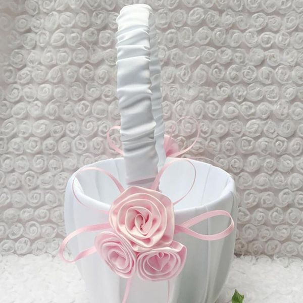 storage baskets romantic flower basket wedding bridal girl ribbon satin faux rose party decoration
storage baskets romantic flower basket wedding bridal girl ribbon satin faux rose party decoration