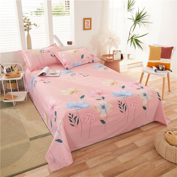 sheets & sets 1pc pink floral print bed flat sheet cotton bedding twin full queen king size no case
sheets & sets 1pc pink floral print bed flat sheet cotton bedding twin full queen king size no case