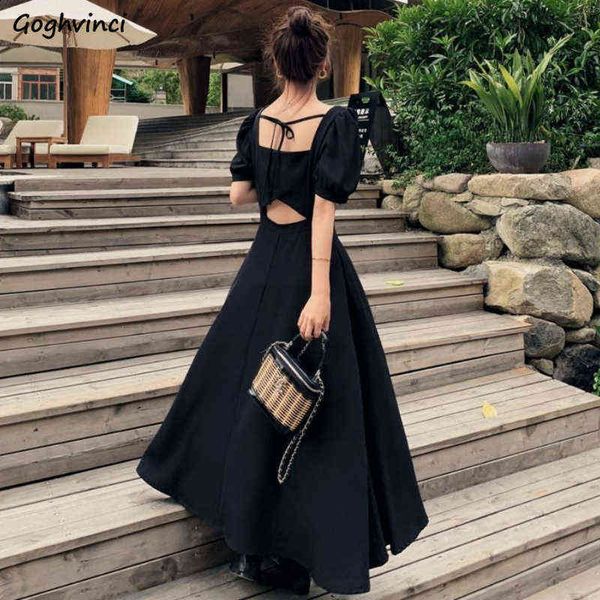 dress womens chic vintage black high waist square collar puff sleeve bow a-line classy retro elegant french female clothing new y1204, Black;gray
dress womens chic vintage black high waist square collar puff sleeve bow a-line classy retro elegant french female clothing new y1204, Black;gray