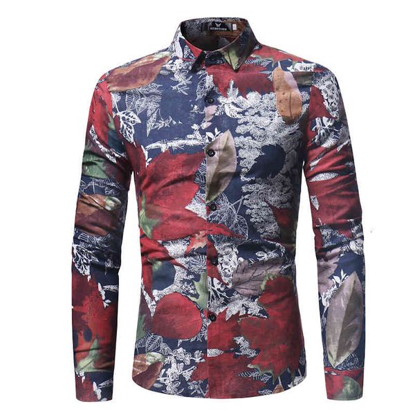 men's dress shirts fashion spring casual men shirt slim fit flower print linen shirt long-sleeved shirts male floral social mascu, White;black
men's dress shirts fashion spring casual men shirt slim fit flower print linen shirt long-sleeved shirts male floral social mascu, White;black
