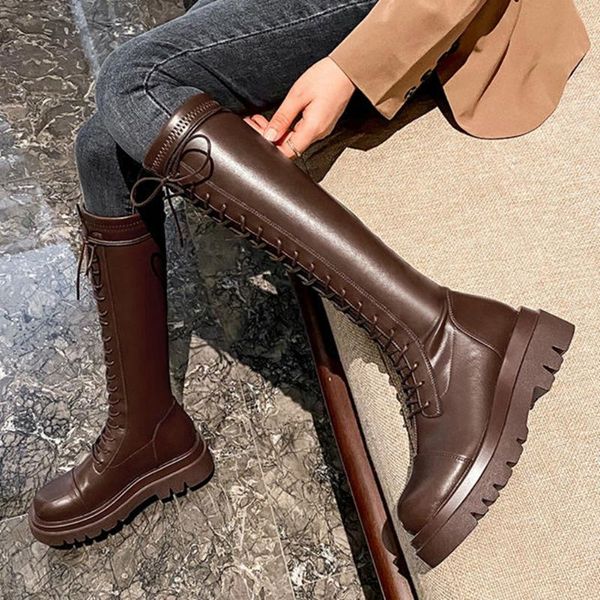 arrivals brand design quality chic shoes boots women square heels platform casual riding boot female, Black
arrivals brand design quality chic shoes boots women square heels platform casual riding boot female, Black