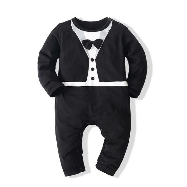 kimocat baby boys gentleman long-sleeved jumpsuit, black bow tie trousers romper, spring and autumn clothing 0-3 years jumpsuits, Blue
kimocat baby boys gentleman long-sleeved jumpsuit, black bow tie trousers romper, spring and autumn clothing 0-3 years jumpsuits, Blue