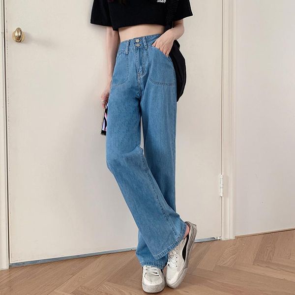 women's jeans high waist women wide leg straight denim pants plus size boyfriend mom blue retro summer 2021
women's jeans high waist women wide leg straight denim pants plus size boyfriend mom blue retro summer 2021