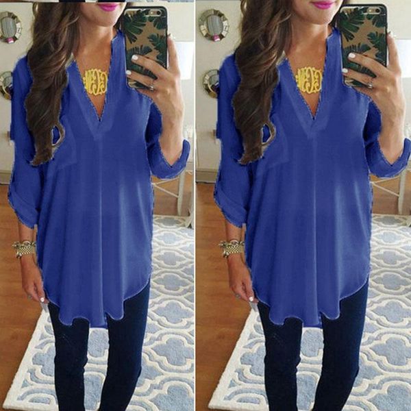 women's t-shirt ly v-neck long sleeve shirt large size loose pocket t-shirt, fashionable girls m99, White
women's t-shirt ly v-neck long sleeve shirt large size loose pocket t-shirt, fashionable girls m99, White