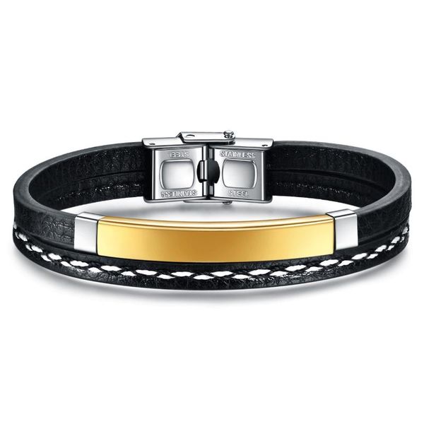 charm bracelets vimio punk skull leather bracelet braided titanium steel geometric open, Golden;silver
charm bracelets vimio punk skull leather bracelet braided titanium steel geometric open, Golden;silver