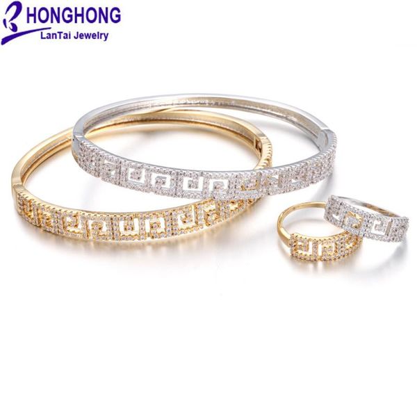 earrings & necklace honghong copper metal zircon bangle bracelet rings jewelry suit for women mutilayer ring fashion accessory, Silver
earrings & necklace honghong copper metal zircon bangle bracelet rings jewelry suit for women mutilayer ring fashion accessory, Silver