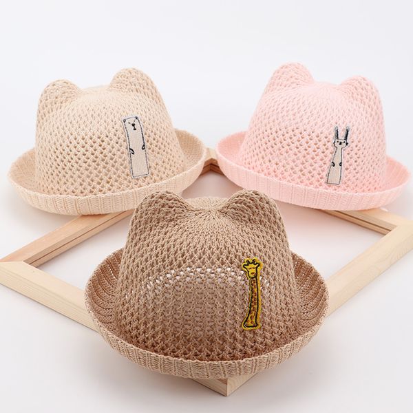 sun super cute spring baby hat summer thin straw children's fisherman sunscreen net hat, Yellow
sun super cute spring baby hat summer thin straw children's fisherman sunscreen net hat, Yellow