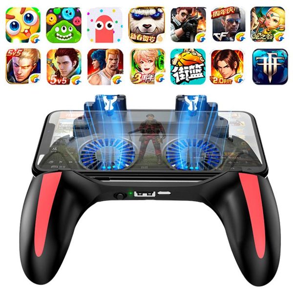 game controllers & joysticks six fingers in one gamepad mobile controller joystick with cooling fan for android phone shooting pubg t
game controllers & joysticks six fingers in one gamepad mobile controller joystick with cooling fan for android phone shooting pubg t