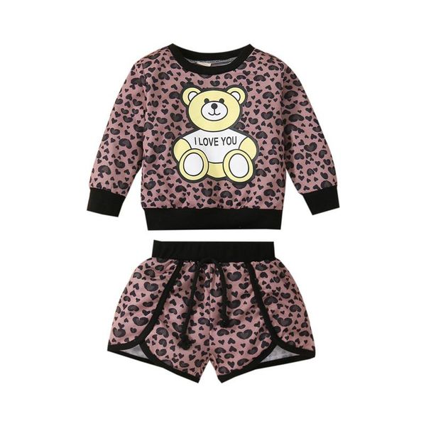 clothing sets 2pcs born baby girls fall cotton fashion outfits, casual long sleeve bear leopard print pullover and shorts set, 0-6 months, White
clothing sets 2pcs born baby girls fall cotton fashion outfits, casual long sleeve bear leopard print pullover and shorts set, 0-6 months, White
