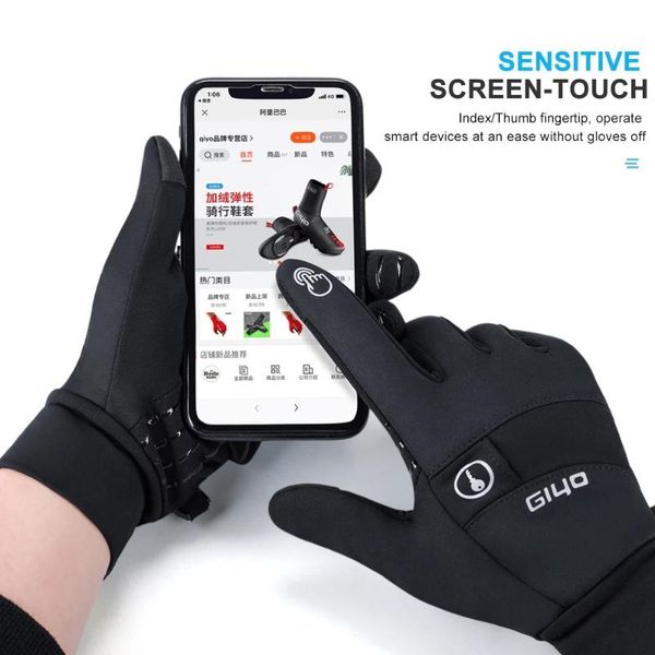 cycling gloves giyo winter sports men women bicycle ski motorcycle driving full long finger road mtb bike, Black
cycling gloves giyo winter sports men women bicycle ski motorcycle driving full long finger road mtb bike, Black