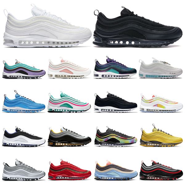 97 97s running shoes mschf lil nas x satan triple black white red leopard reflective bred vintage mosaic bleached coral mens womens trainer
97 97s running shoes mschf lil nas x satan triple black white red leopard reflective bred vintage mosaic bleached coral mens womens trainer
