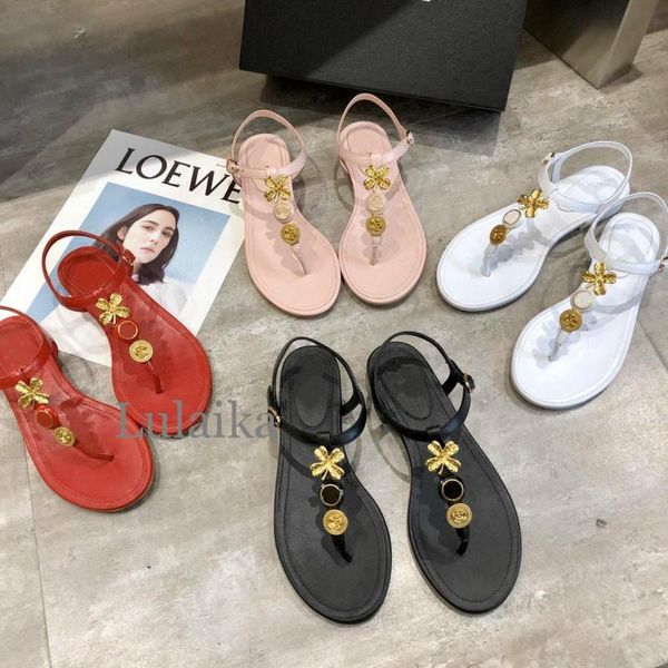 luxe merk nieuwe zomer vrouw gouden knop blad lederen platte flip-flop sandalen gladiatorschoen solid kleur strand schoen 60% off store onli, Black
luxe merk nieuwe zomer vrouw gouden knop blad lederen platte flip-flop sandalen gladiatorschoen solid kleur strand schoen 60% off store onli, Black