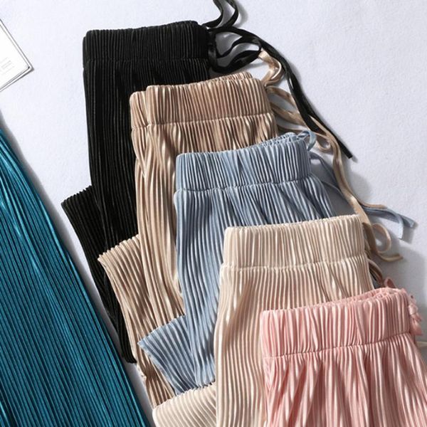 women's pants & capris street casual wide leg trousers high waist drape loose chiffon ice silk, Black;white
women's pants & capris street casual wide leg trousers high waist drape loose chiffon ice silk, Black;white