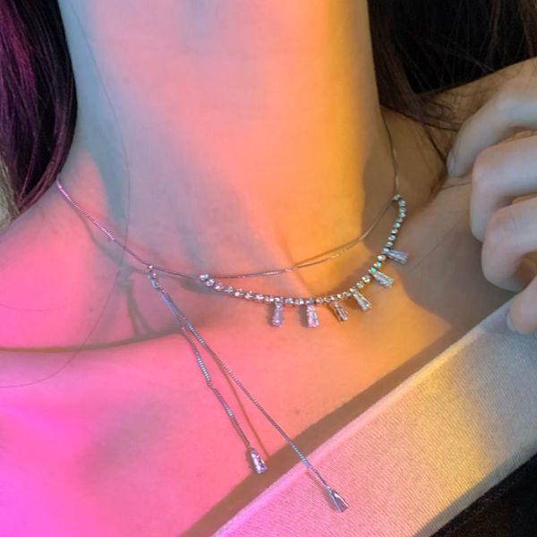 chains fashion jewelry metal choker necklace 2021 design shiny crystal chain for girl lady gifts, Silver
chains fashion jewelry metal choker necklace 2021 design shiny crystal chain for girl lady gifts, Silver