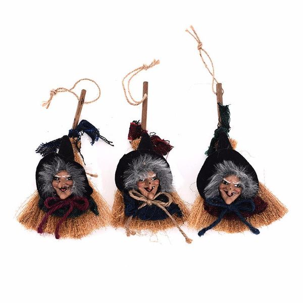 party decoration halloween props scary ghost dolls witch broom toys linen pendant horror
party decoration halloween props scary ghost dolls witch broom toys linen pendant horror