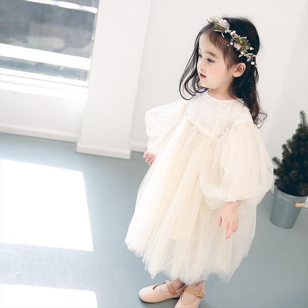 spring arrival girls girl dress long sleeve princess kids party baby veil dresses, Red;yellow
spring arrival girls girl dress long sleeve princess kids party baby veil dresses, Red;yellow