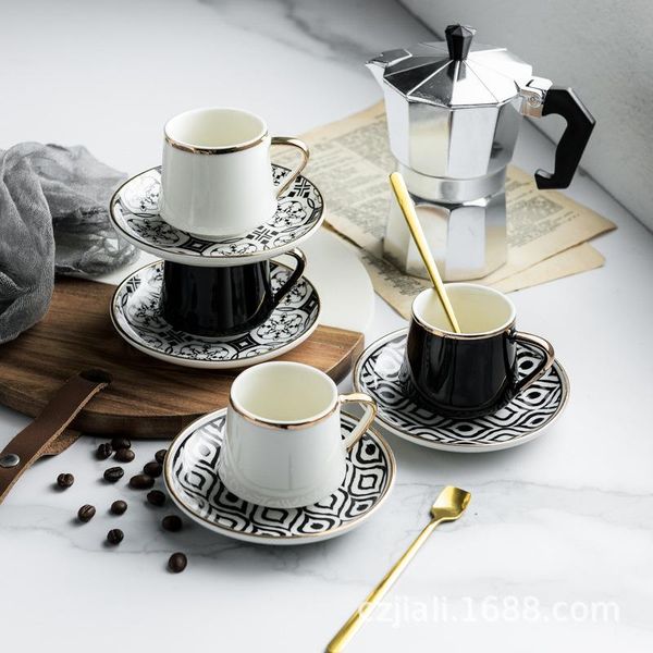 mugs 6 cups and saucers ceramic coffee saucer set afternoon tea red concentrated 80ml
mugs 6 cups and saucers ceramic coffee saucer set afternoon tea red concentrated 80ml