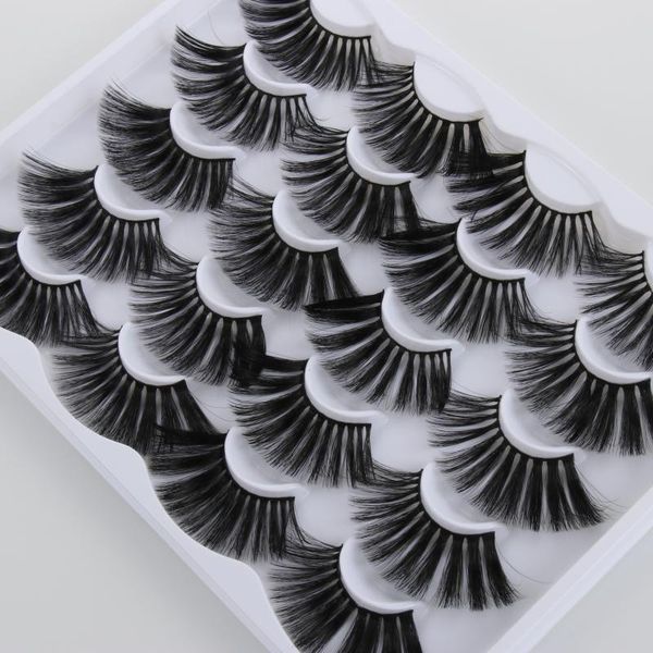 false eyelashes 10 pairs 25mm 4d mink multilayered natural full volume wispies fluffy extension lashes handmade
false eyelashes 10 pairs 25mm 4d mink multilayered natural full volume wispies fluffy extension lashes handmade