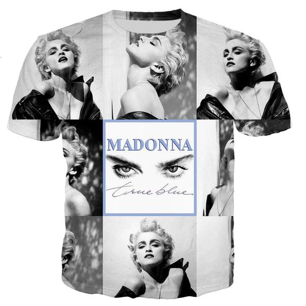 men's t-shirts madonna t shirt men/women 3d printed casual harajuku style tshirt streetwear drop, White;black
men's t-shirts madonna t shirt men/women 3d printed casual harajuku style tshirt streetwear drop, White;black