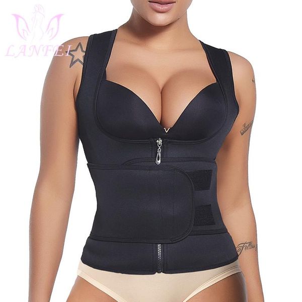 women's shapers lanfei sauna waist trainer body shaper postpartum slimming for women zipper shapewear neoprene belts workout fitness co, Black;white
women's shapers lanfei sauna waist trainer body shaper postpartum slimming for women zipper shapewear neoprene belts workout fitness co, Black;white