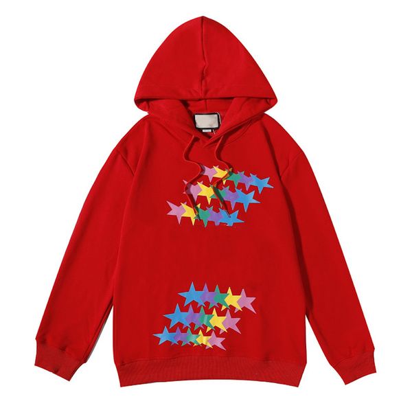 2021 men's hoodie autumn winter embroidery star letter printing european american women's luxury fashion clothing loose trend men, Black
2021 men's hoodie autumn winter embroidery star letter printing european american women's luxury fashion clothing loose trend men, Black