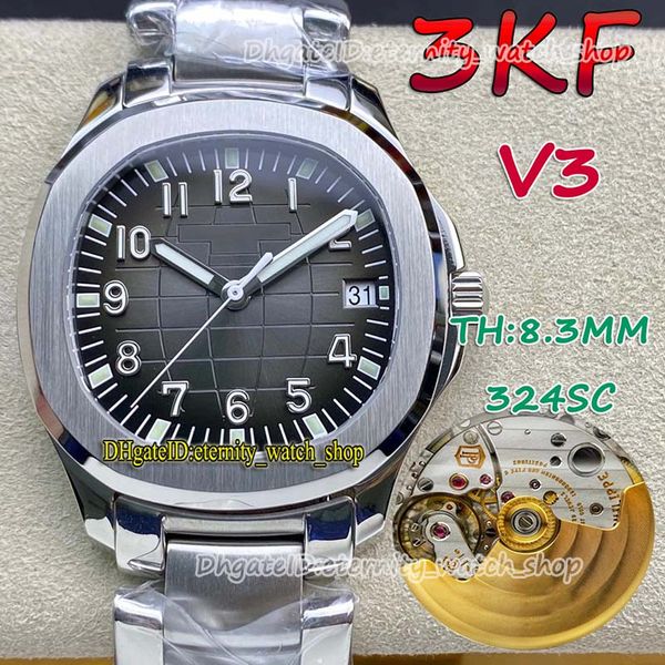 eternity watches 3kf v3 upgrade version 5167 cal.324 s c automatic black texture dial mens watch minimum noise swiss movement stainless case, Slivery;brown
eternity watches 3kf v3 upgrade version 5167 cal.324 s c automatic black texture dial mens watch minimum noise swiss movement stainless case, Slivery;brown