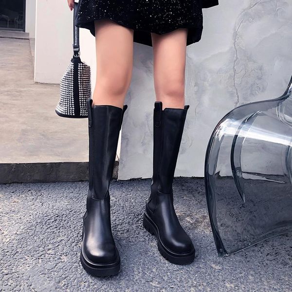 boots 2021 winter casual wind women's fashion boots, wild, flat round head boots., Black
boots 2021 winter casual wind women's fashion boots, wild, flat round head boots., Black