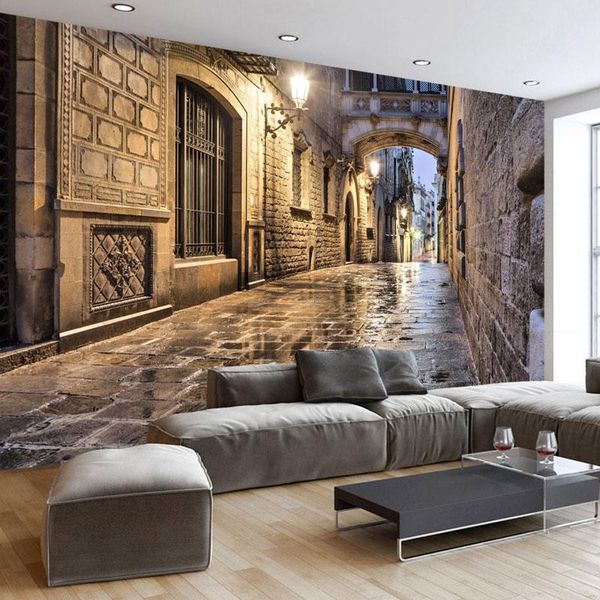 wallpapers vintage wall papers european street po wallpaper mural 3d home decor living room bedroom self adhesive / silk
wallpapers vintage wall papers european street po wallpaper mural 3d home decor living room bedroom self adhesive / silk